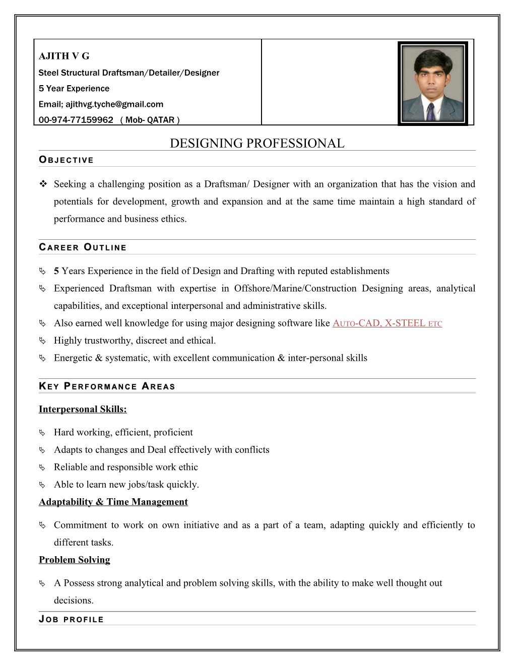 Designing Professional