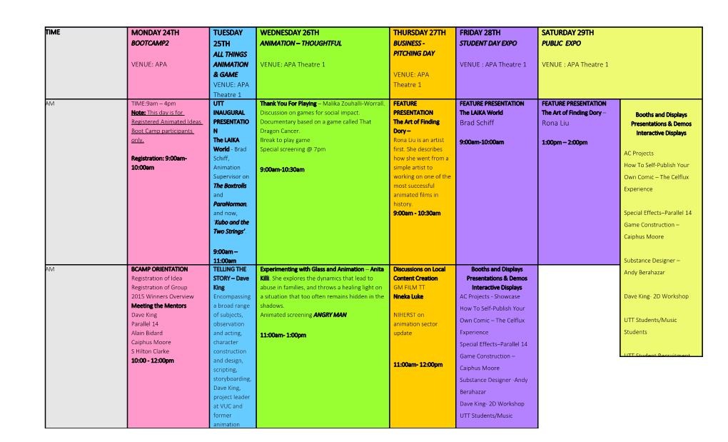 Register for Sessions At