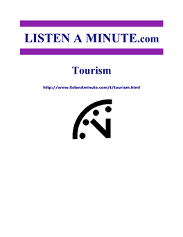 Listen a Minute.Com - ESL Listening - Tourism