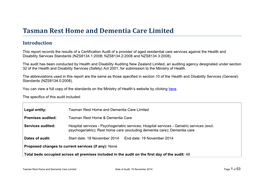 Tasman Rest Home and Dementia Care Limited