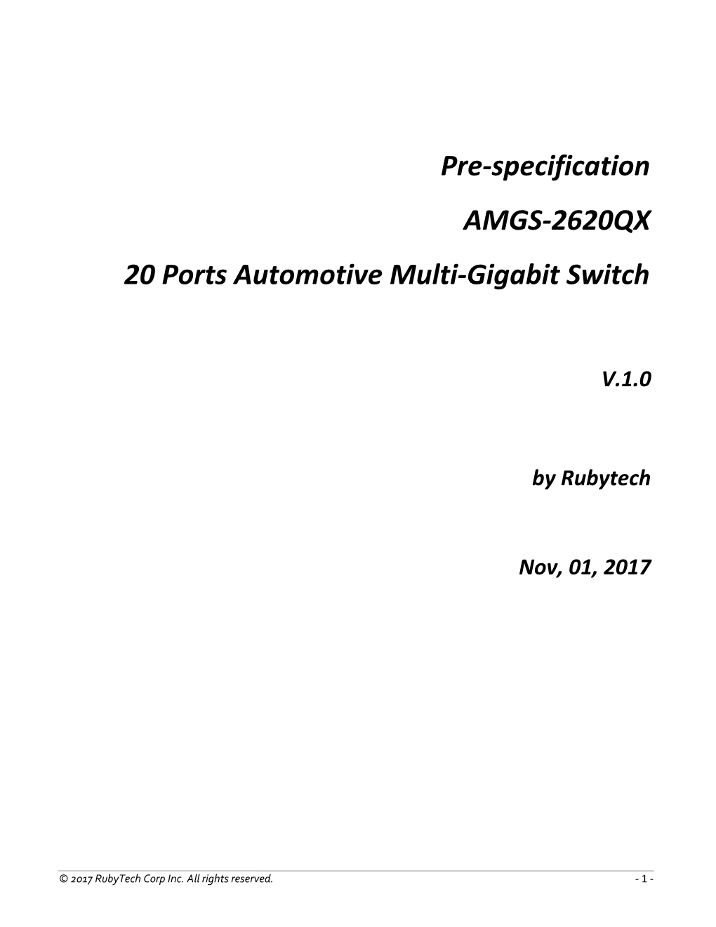 20 Ports Automotive Multi-Gigabit Switch