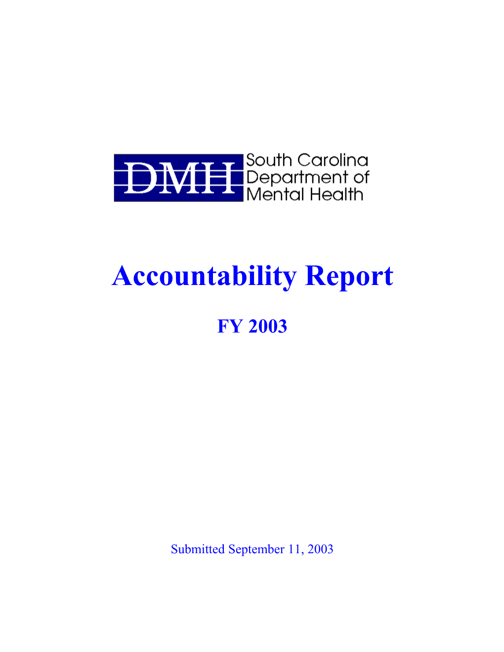 Accountability Report