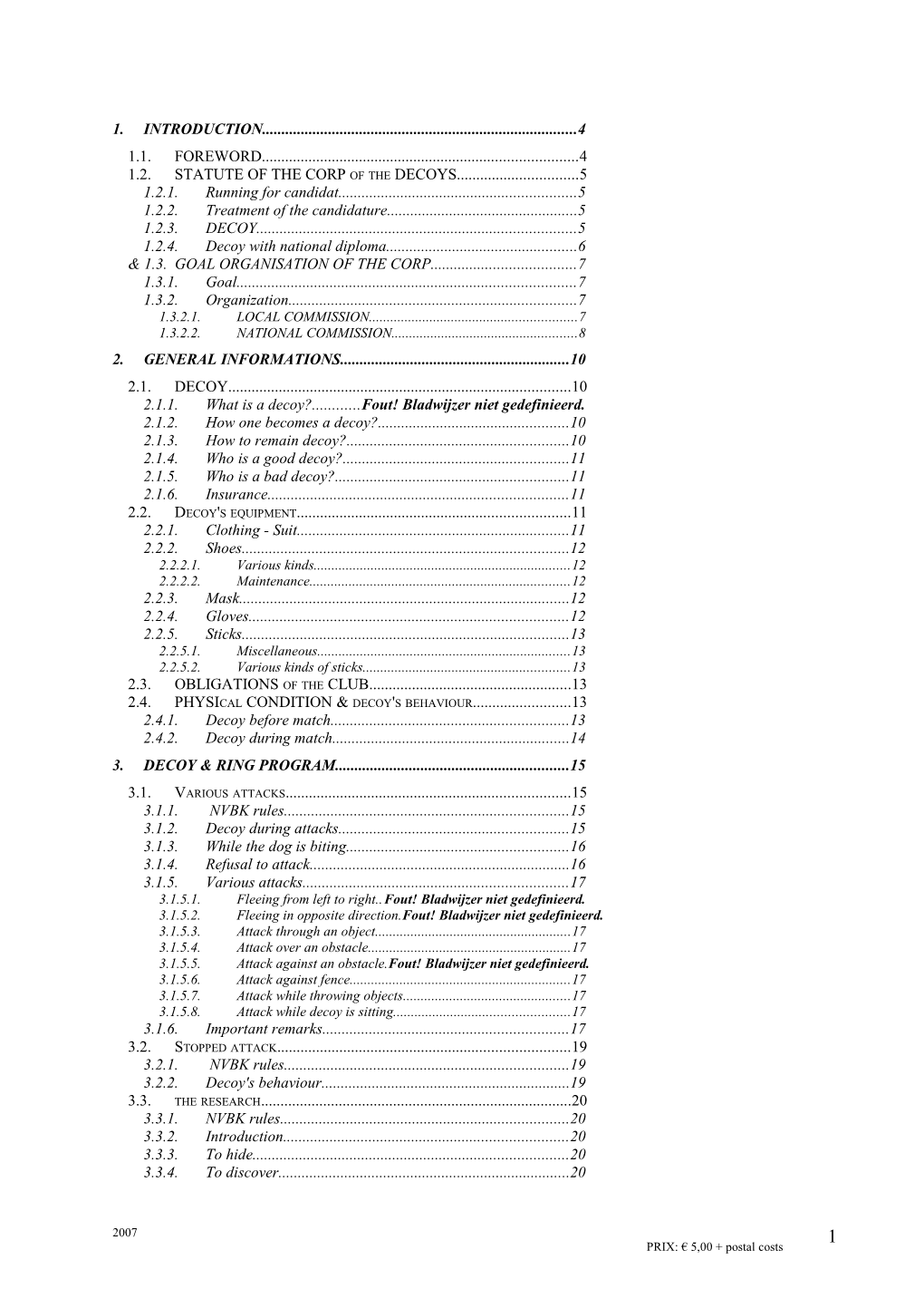 1.2.STATUTE of the CORP of the DECOYS 5