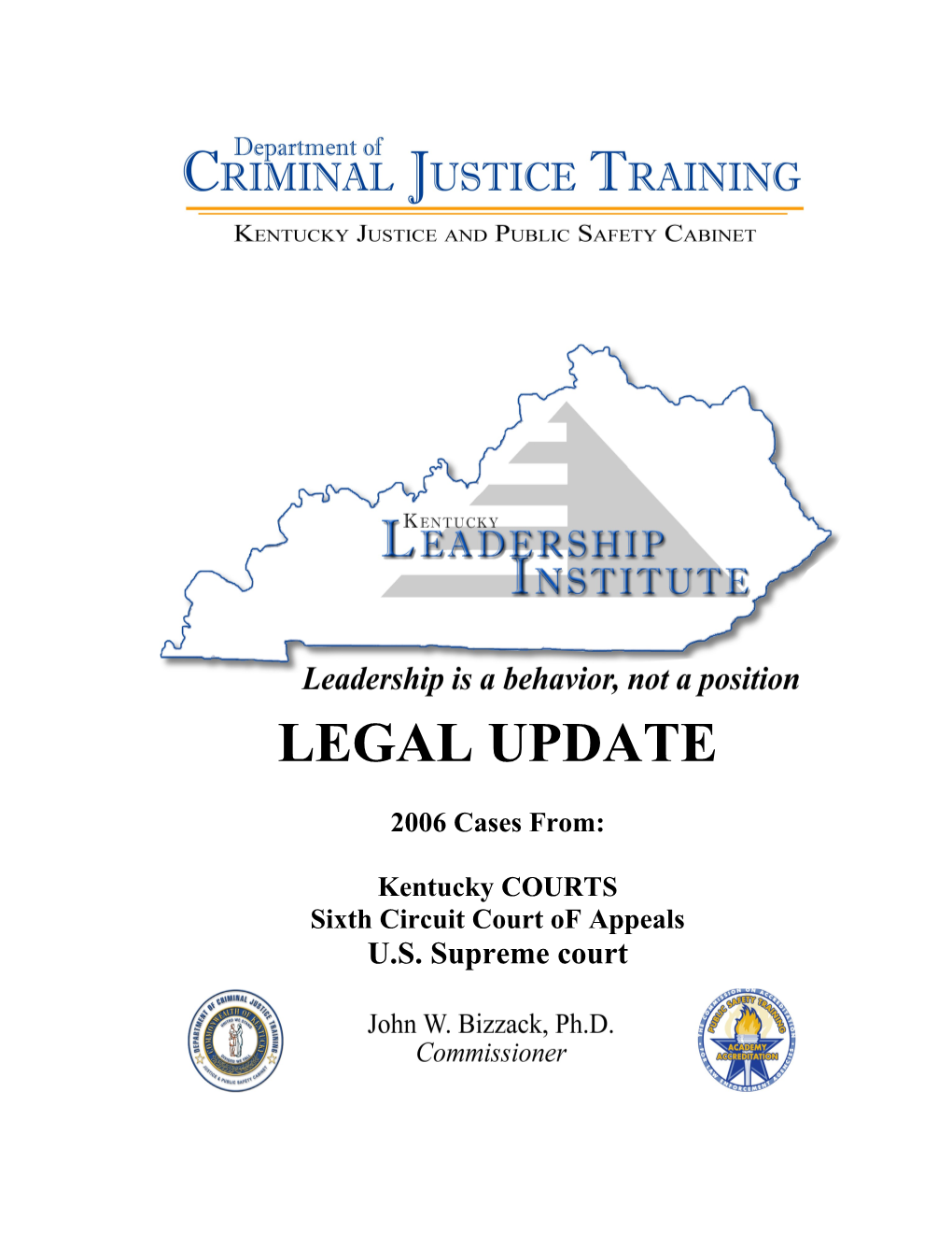 2006 Fourth Quarter - Case Law Updates