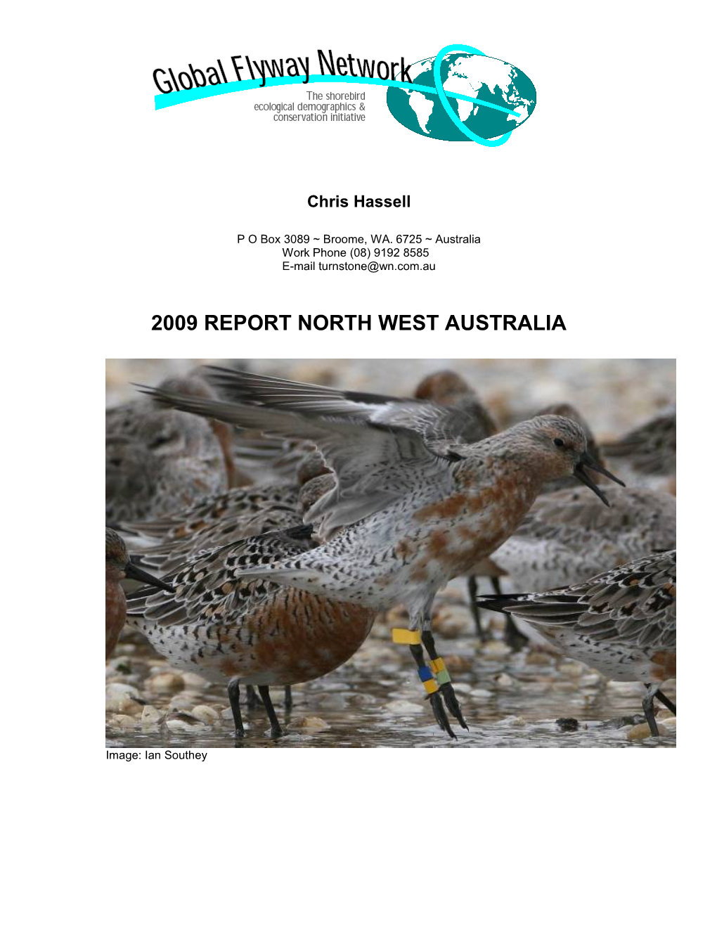 2009 Report North West Australia
