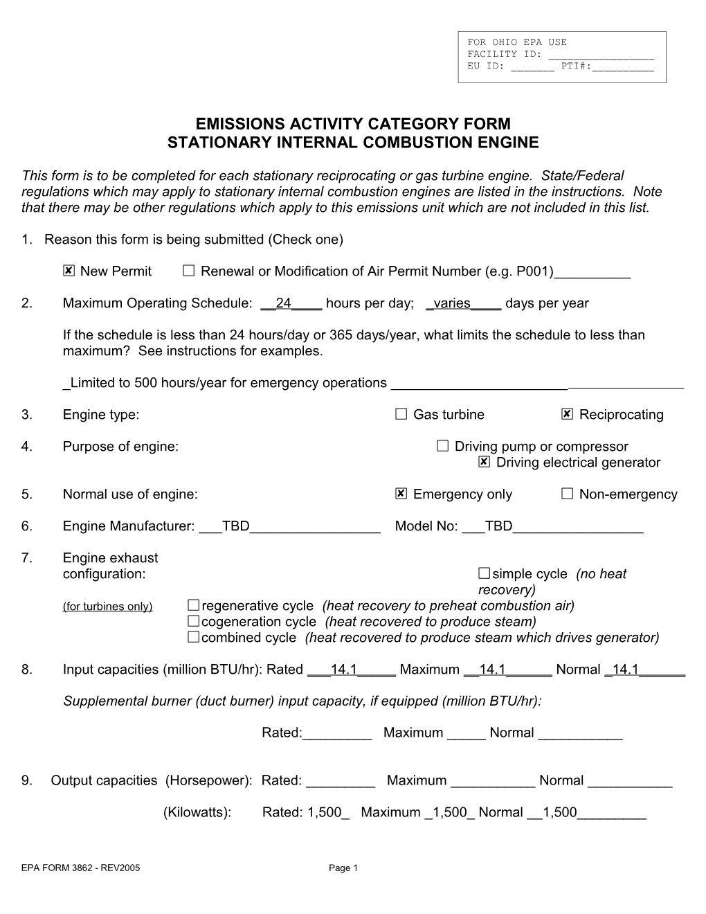 Emissions Activity Category Form s3