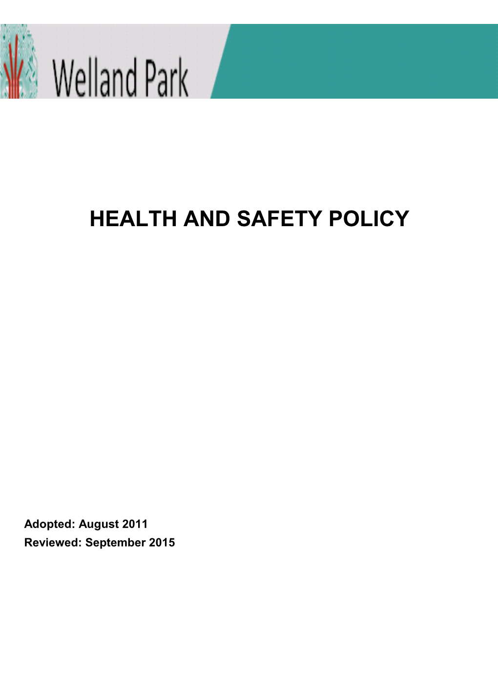 Health and Safety Policy s8