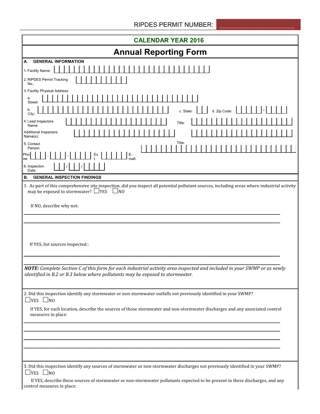 This Form Replaces Form 35109 (8-98)Refer to the Following Pages for Instructions