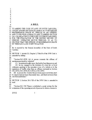 2017-2018 Bill 1011 Text of Previous Version (Feb. 14, 2018) - South Carolina Legislature Online