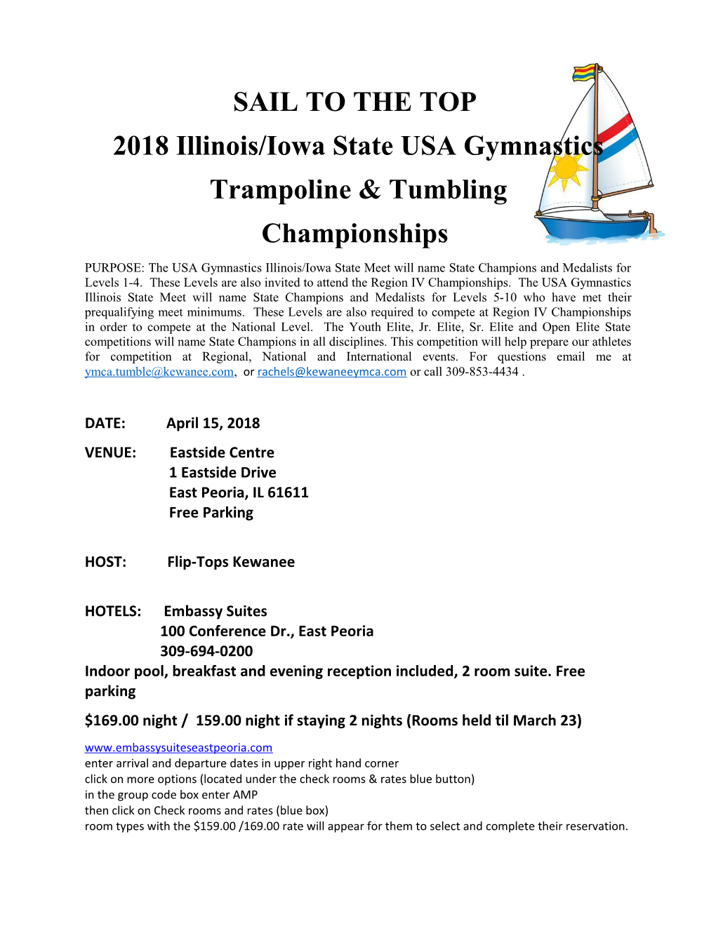 2018 Illinois/Iowa State Usagymnastics