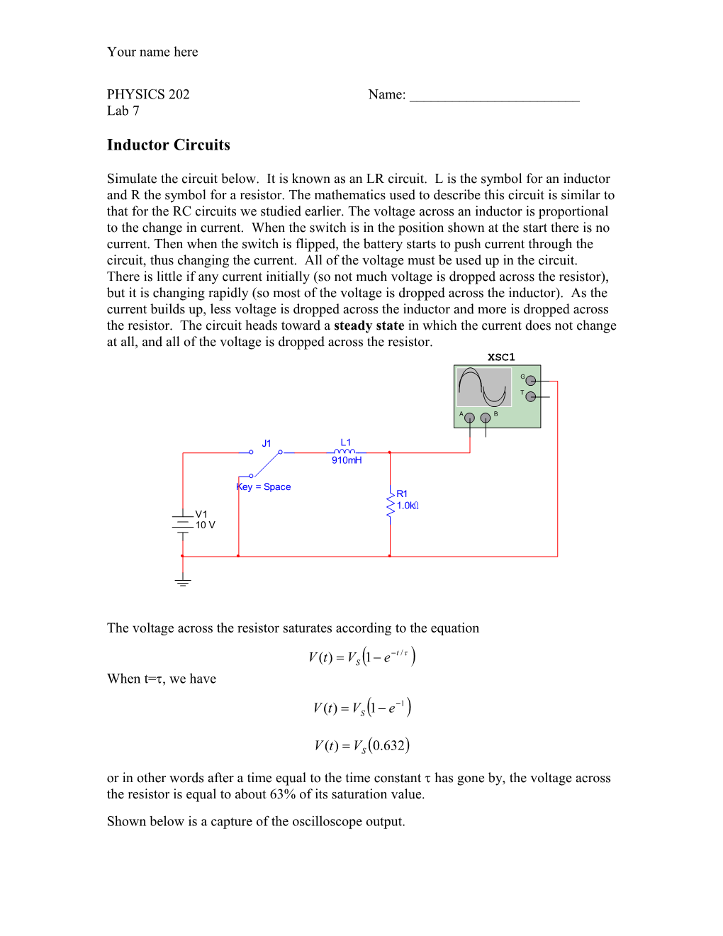 Inductor Circuits