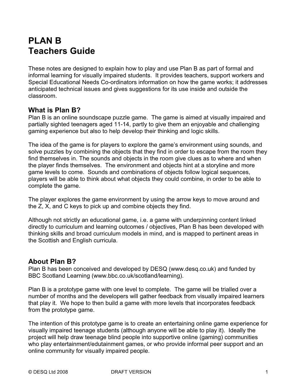 Teachers Guide