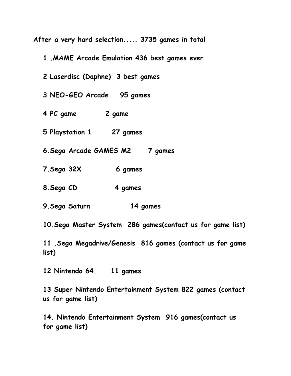 1 .MAME Arcade Emulation 436 Best Games Ever