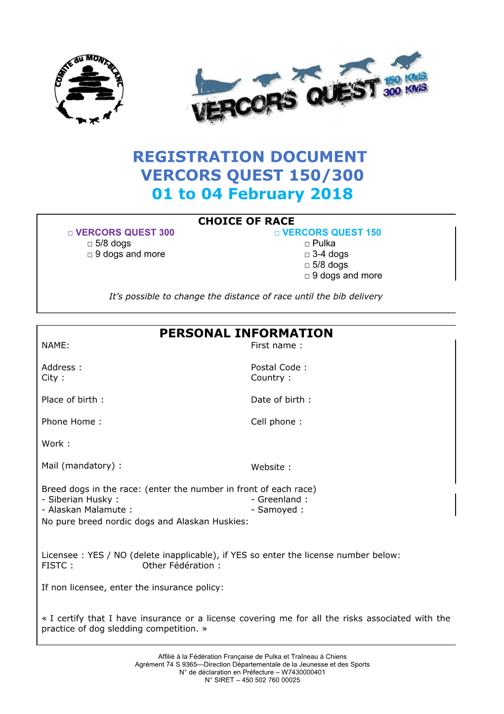 Registration Document