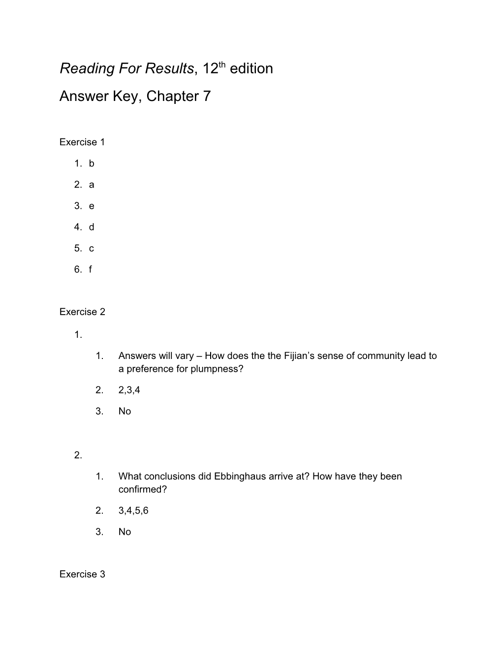 Reading for Results, 12Th Edition