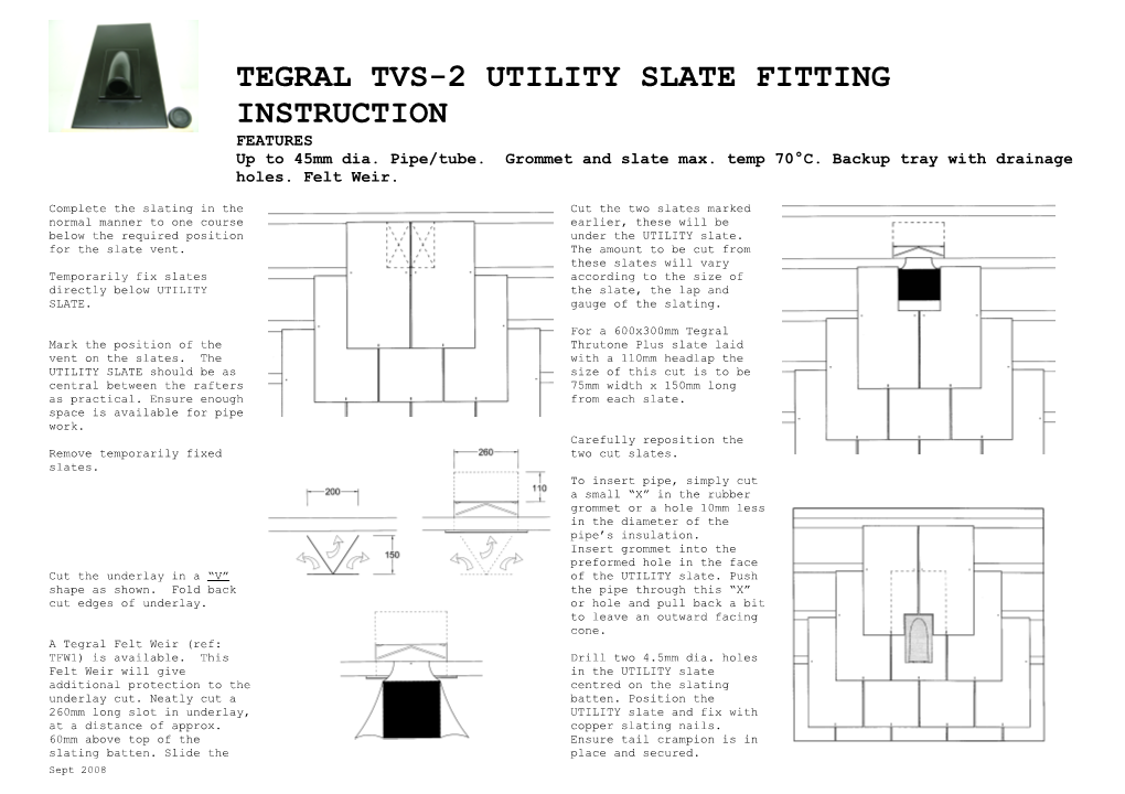 Complete the Slating in the Normal Manner to One Course Below the Required Position For