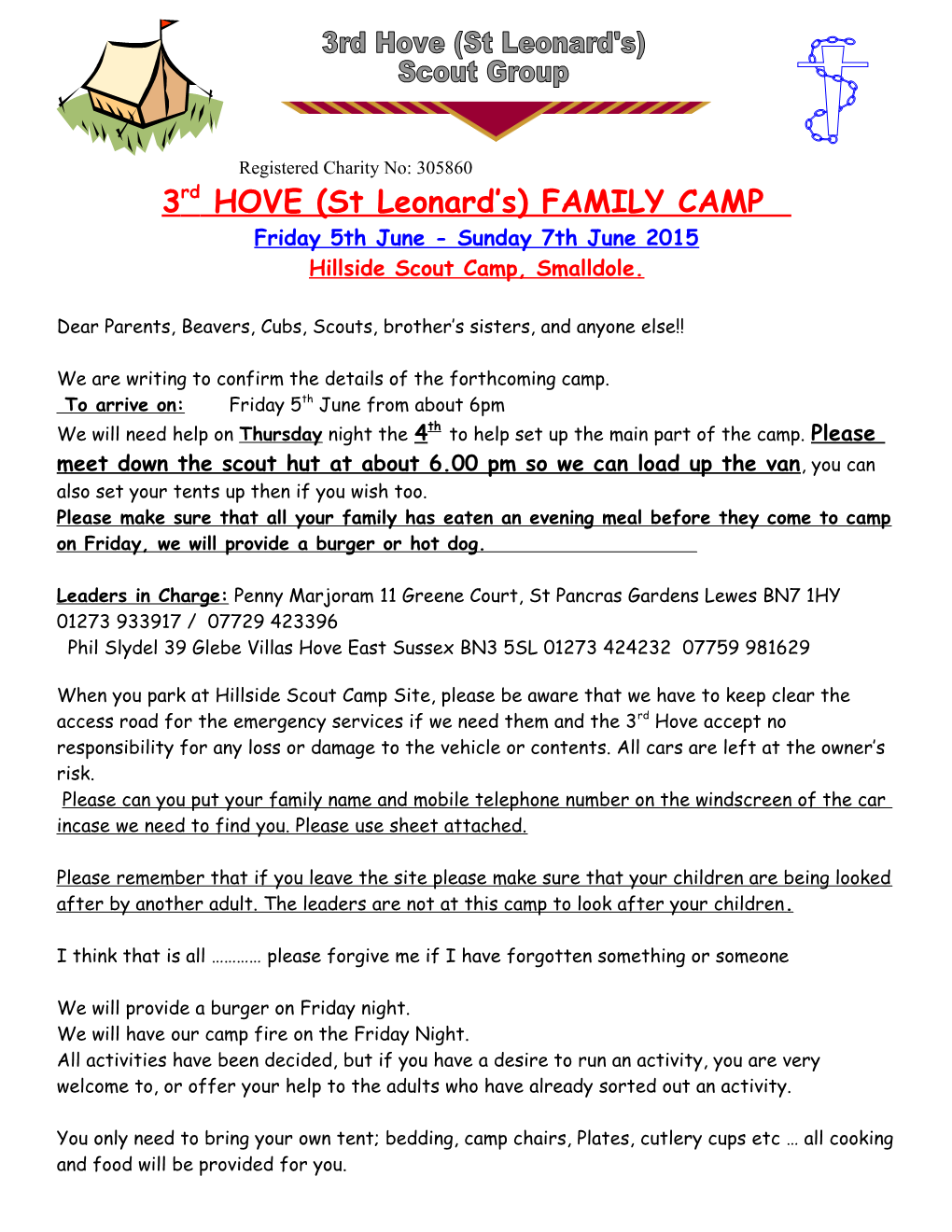 3Rd Hove (St Leonard S) Scout Group