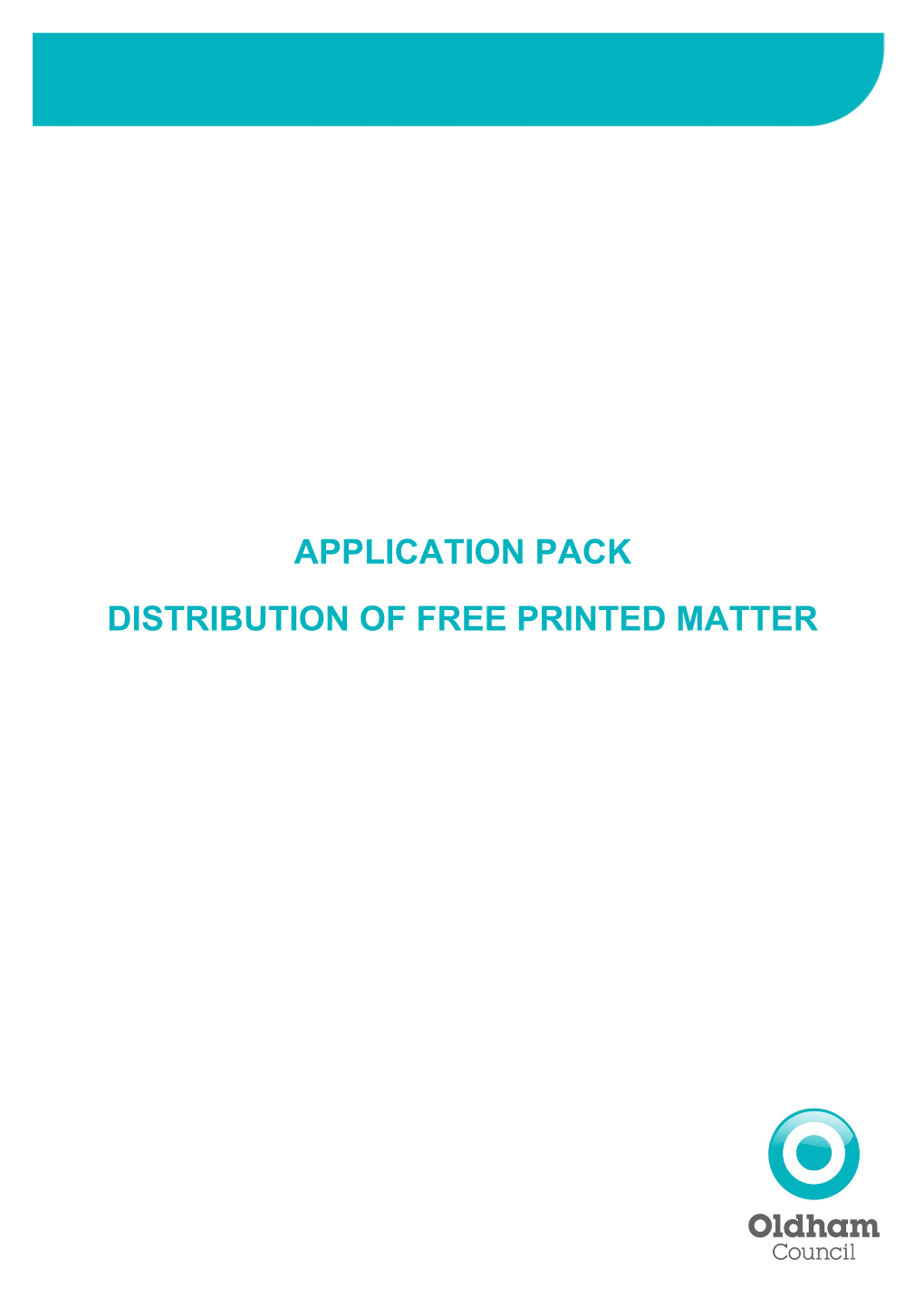 Distribution of Free Printed Matter
