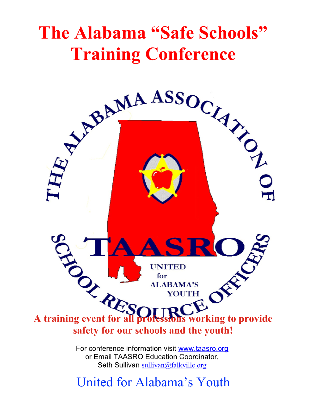 Thealabama Safe Schools Trainingconference