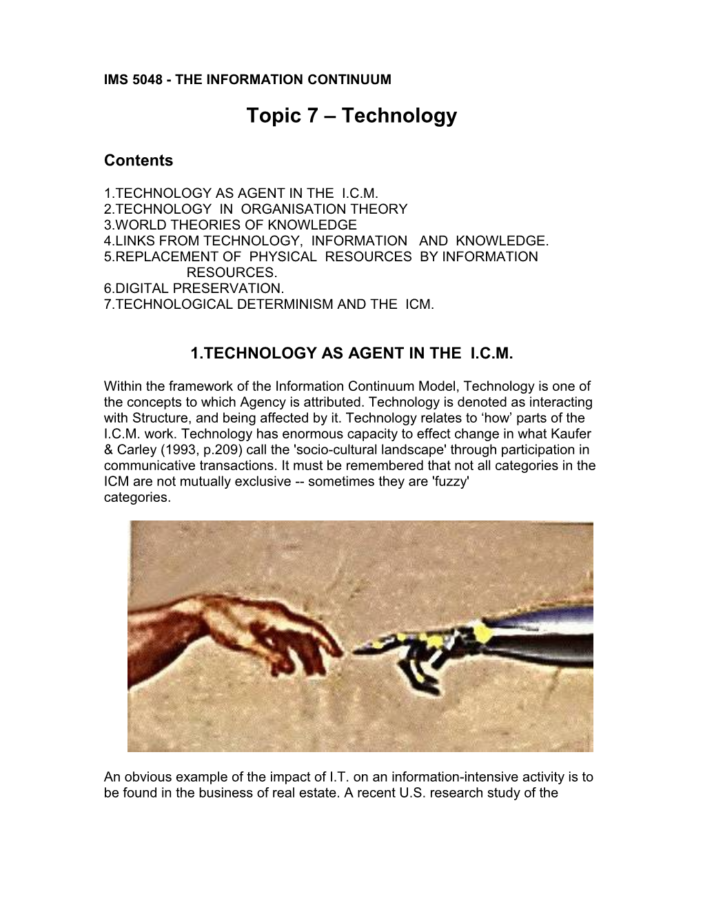 Ims 5048 - the Information Continuum