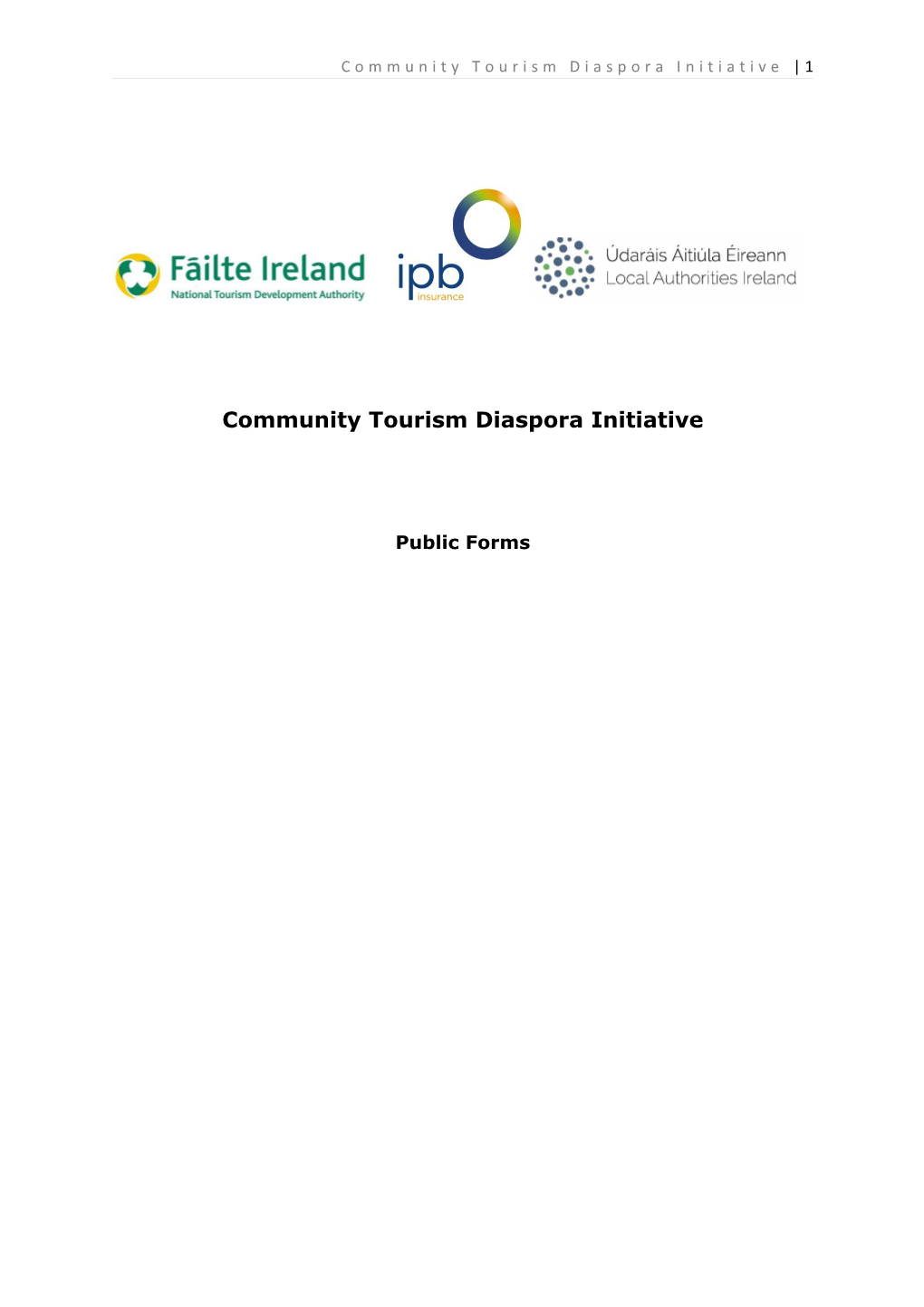 Community Tourism Diaspora Initiative