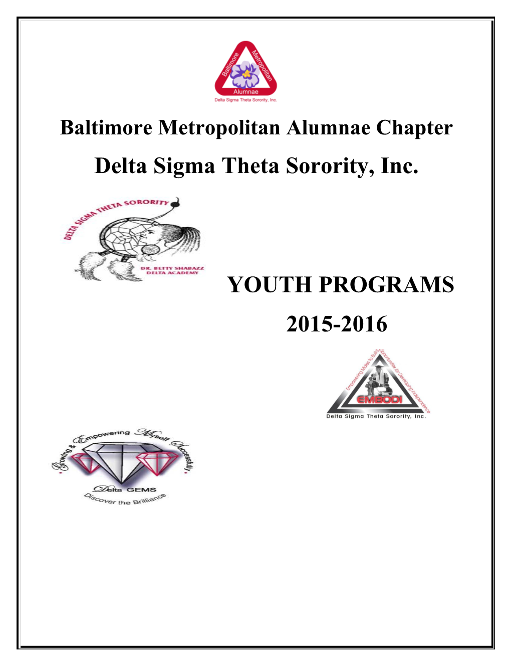 Baltimore Metropolitan Alumnae Chapter