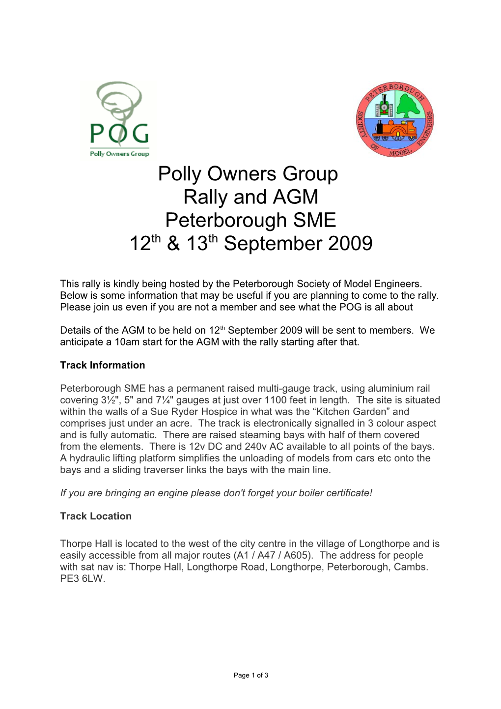 Polly Owners Group