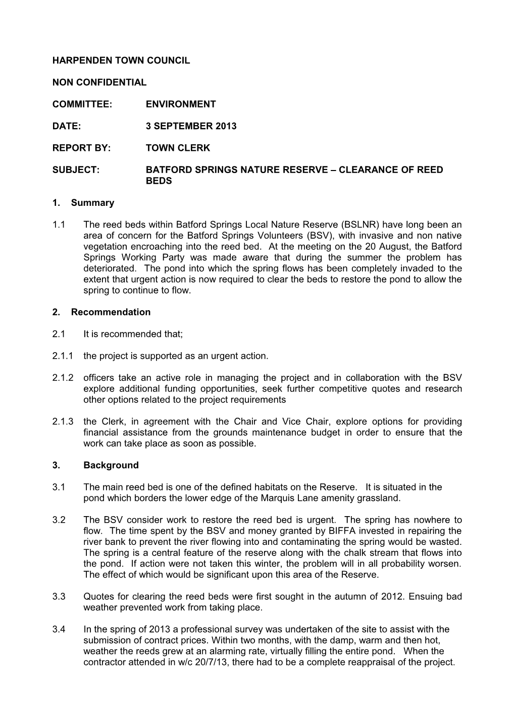 Report to Full Council Air Raid Shelters