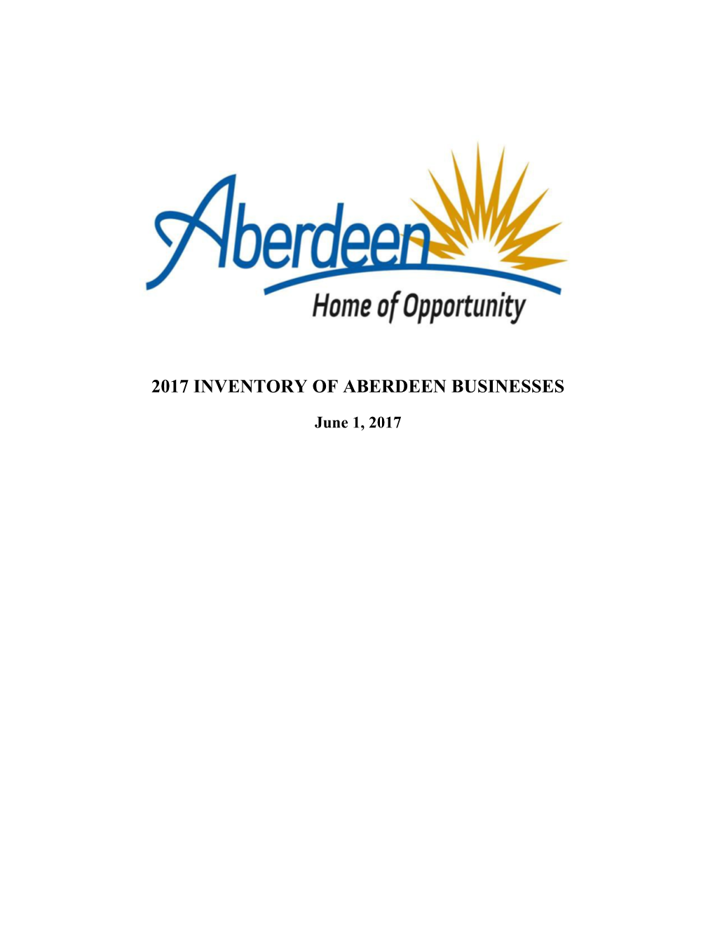 2003 Inventory of Aberdeen Businesses