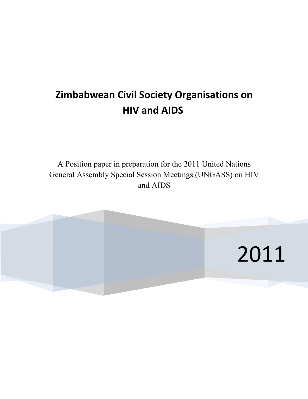 HIV and AIDS Civil Society Organisations