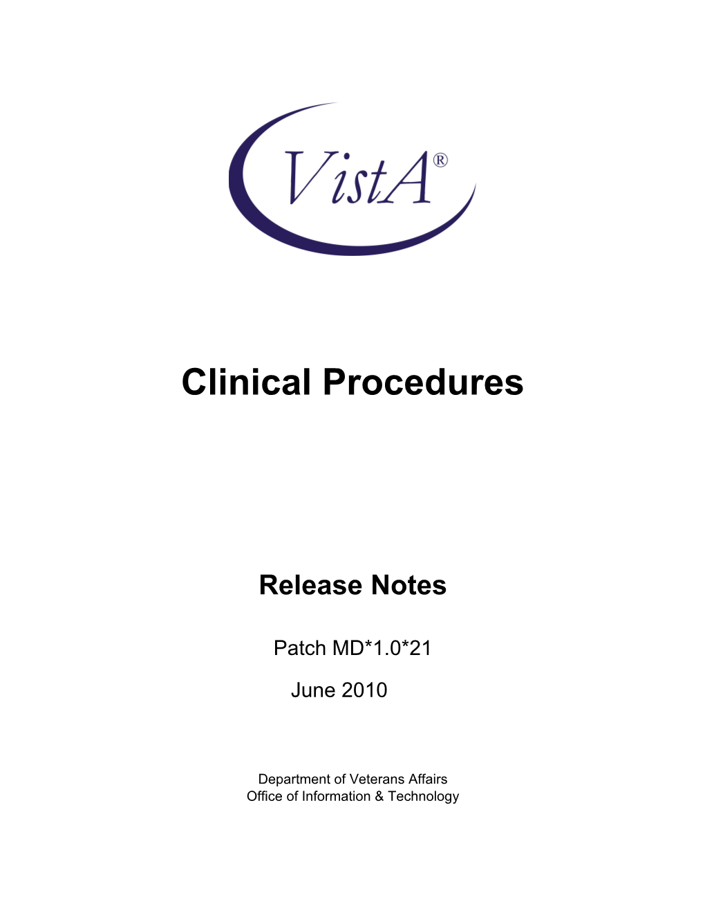 Clinical Procedures