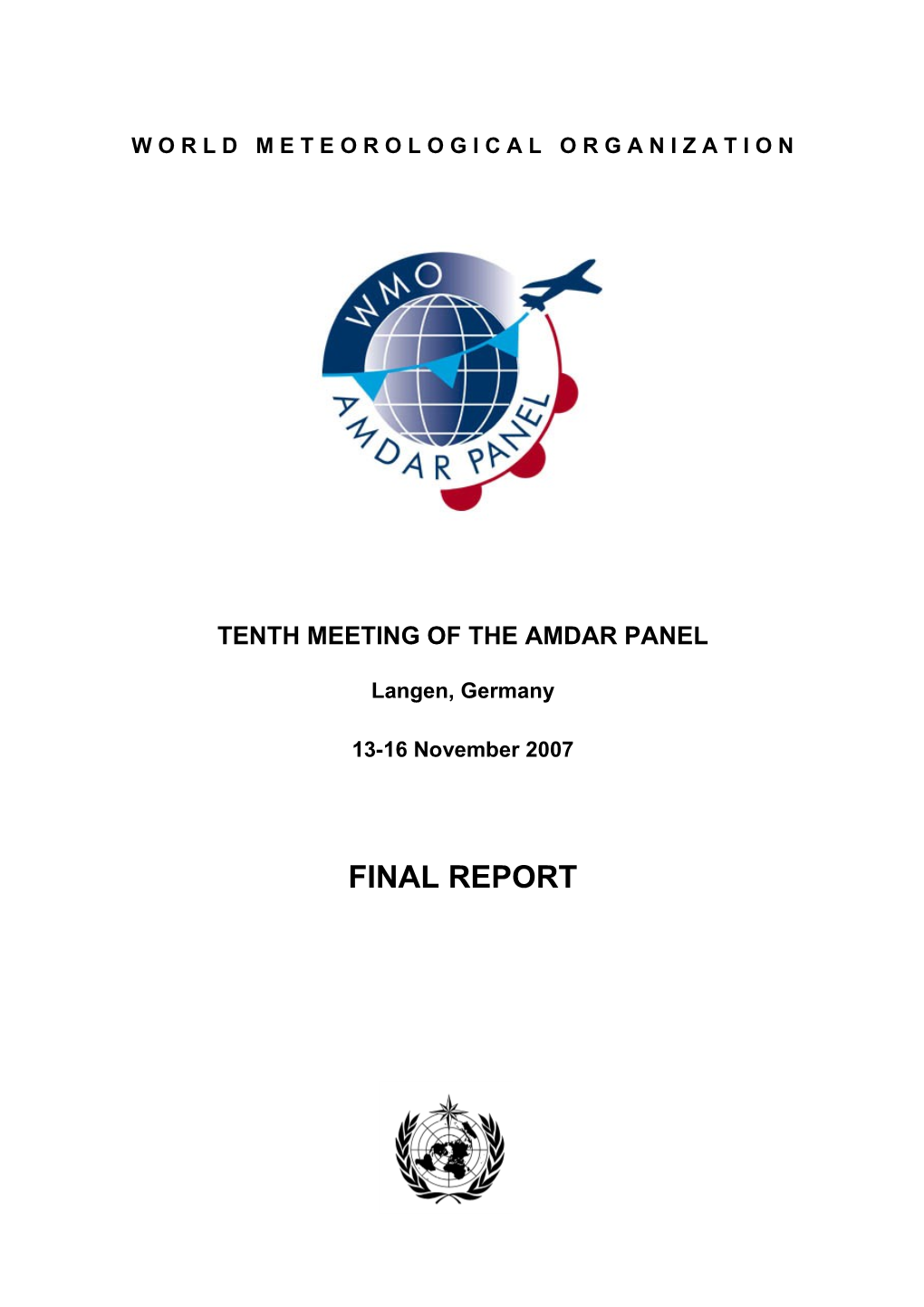 Tenth Meeting of the Amdar Panel