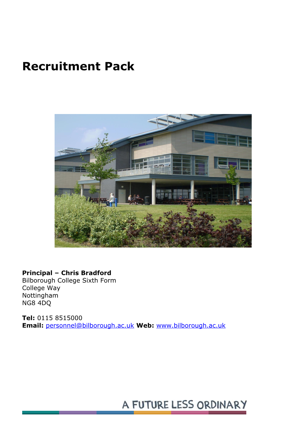Recruitment Pack s1