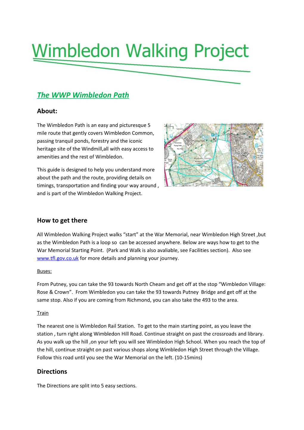 The WWP Wimbledon Path s1