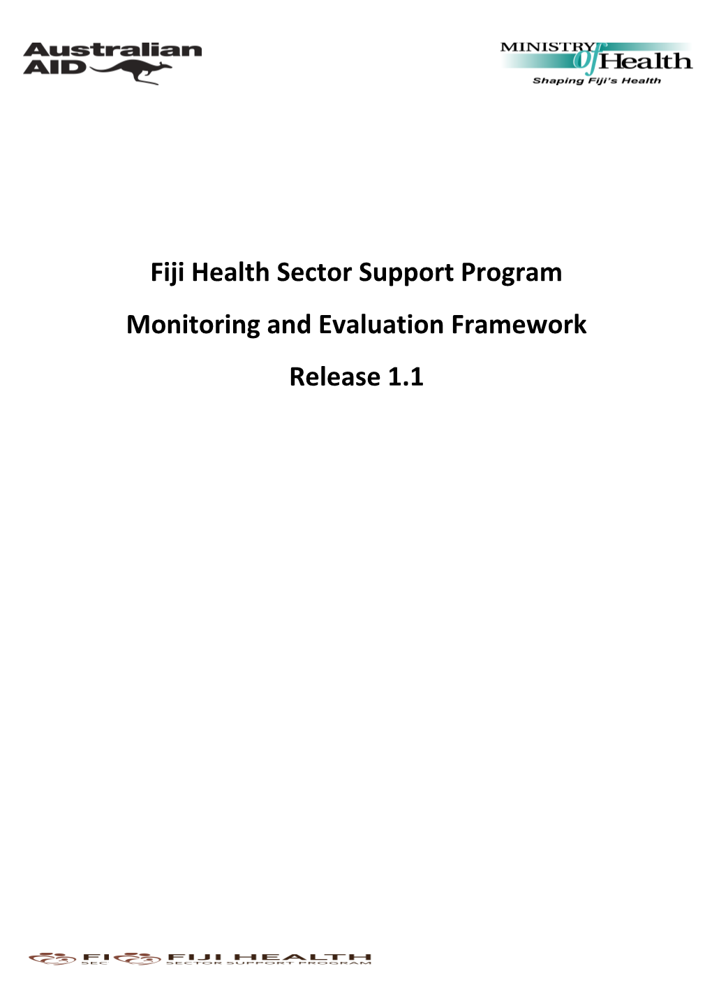 Fiji Health Sector Support Program