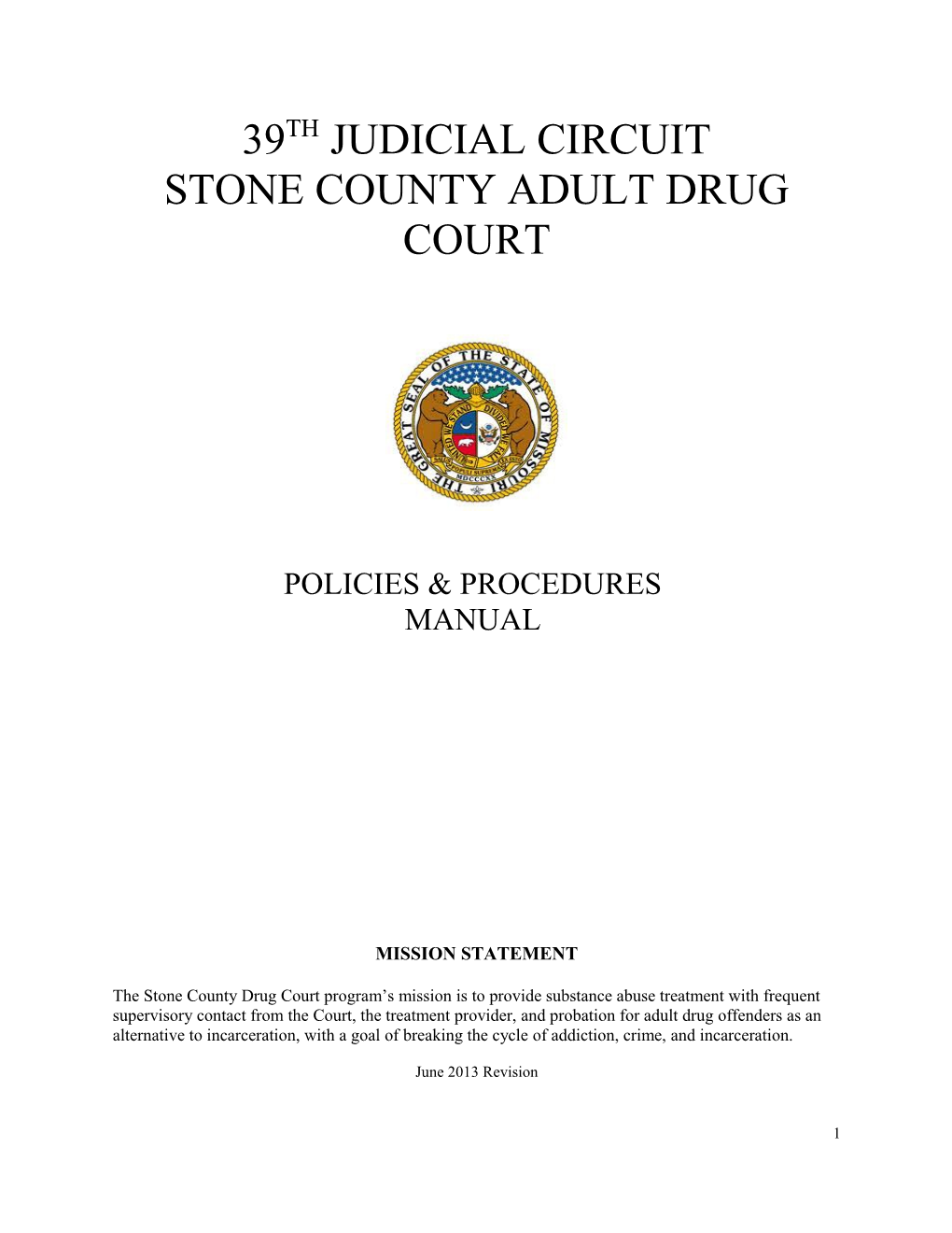 Stone County Adult Drug Court