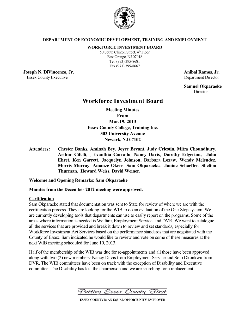 Workforce Investment Board s1