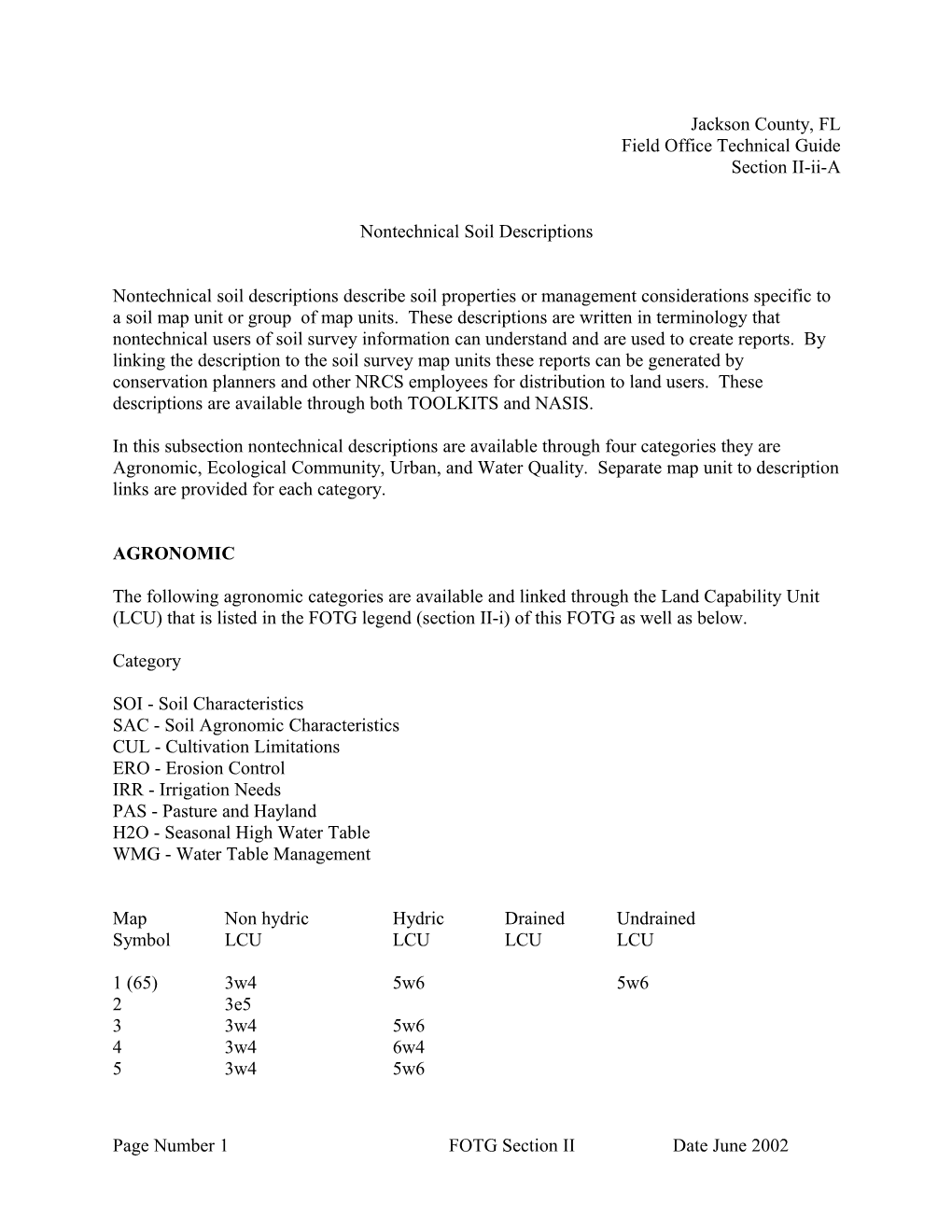 Field Office Technical Guide s4