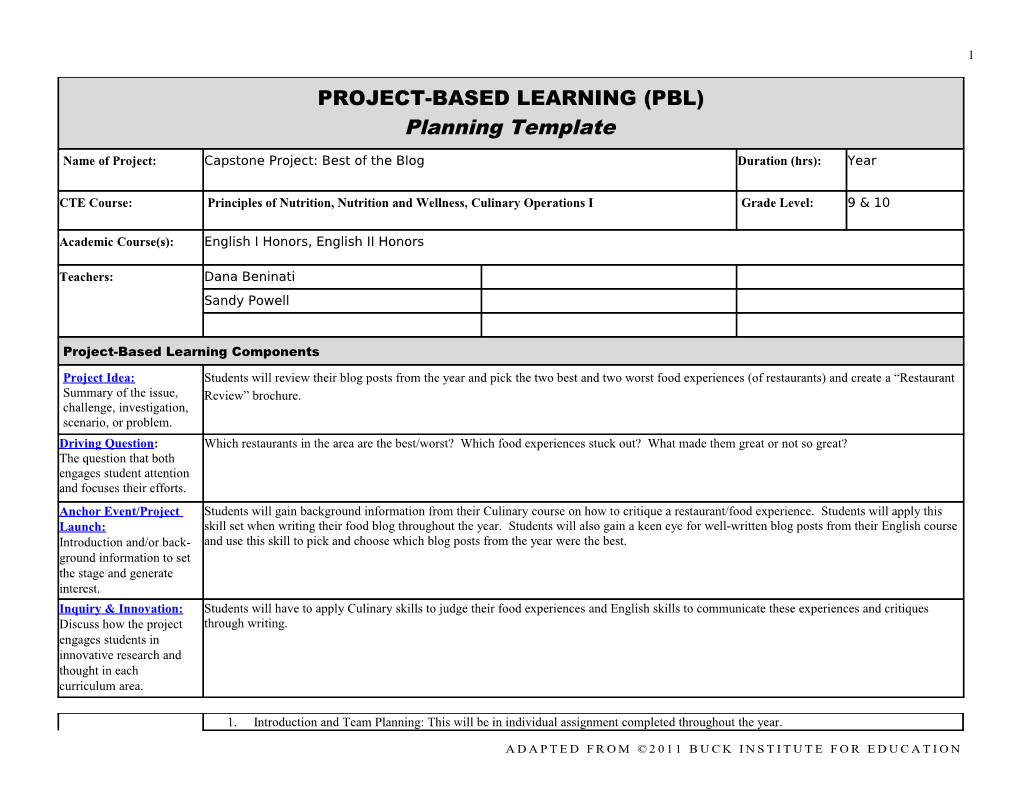 PROJECT OVERVIEW Page 1 s7