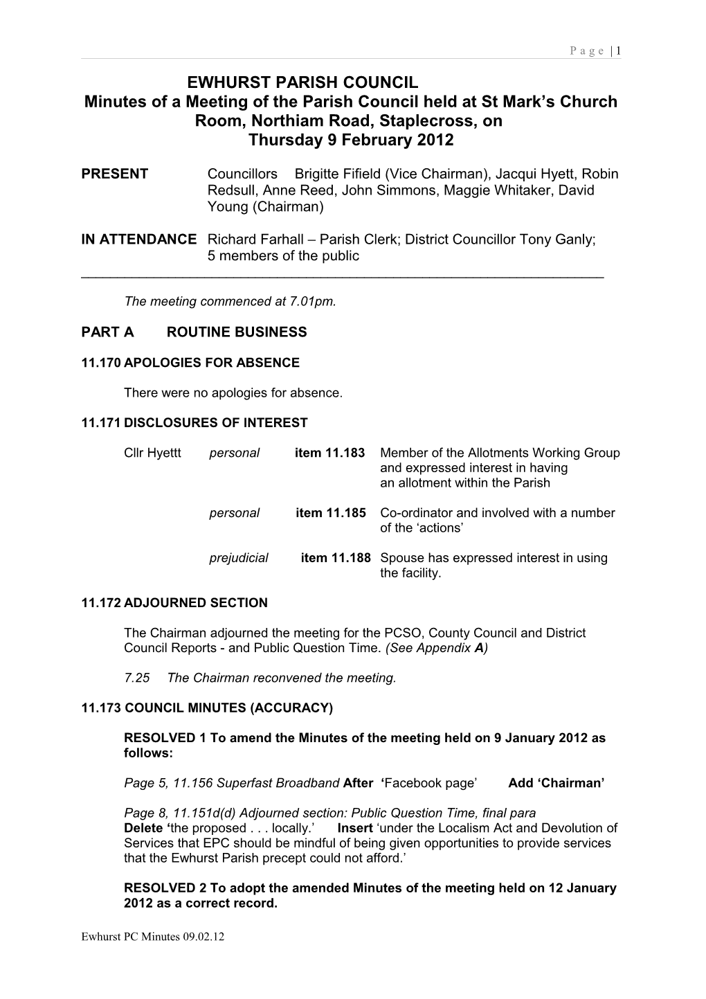 Ewhurst Parish Council s5