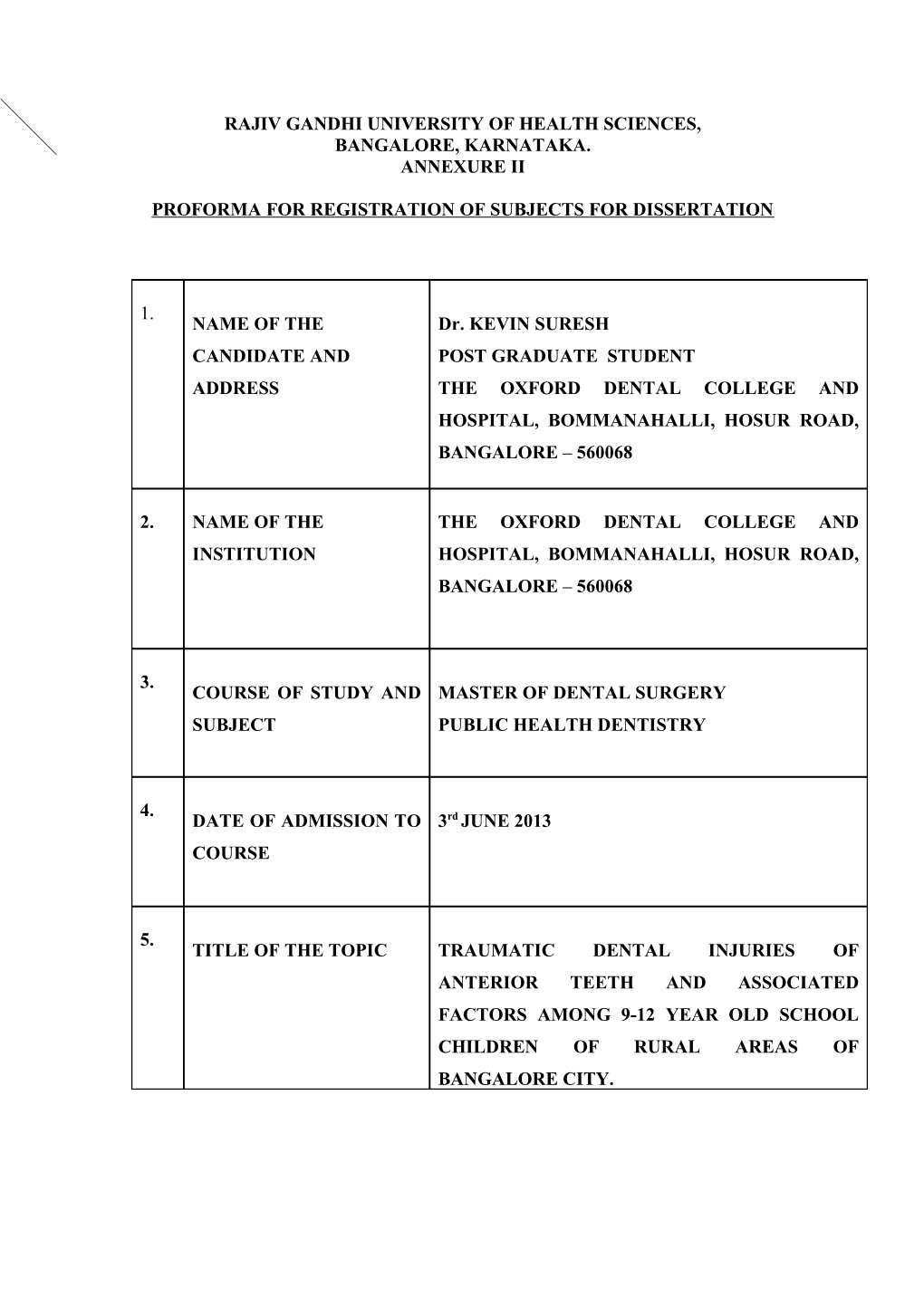 Rajiv Gandhi University of Health Sciences s144