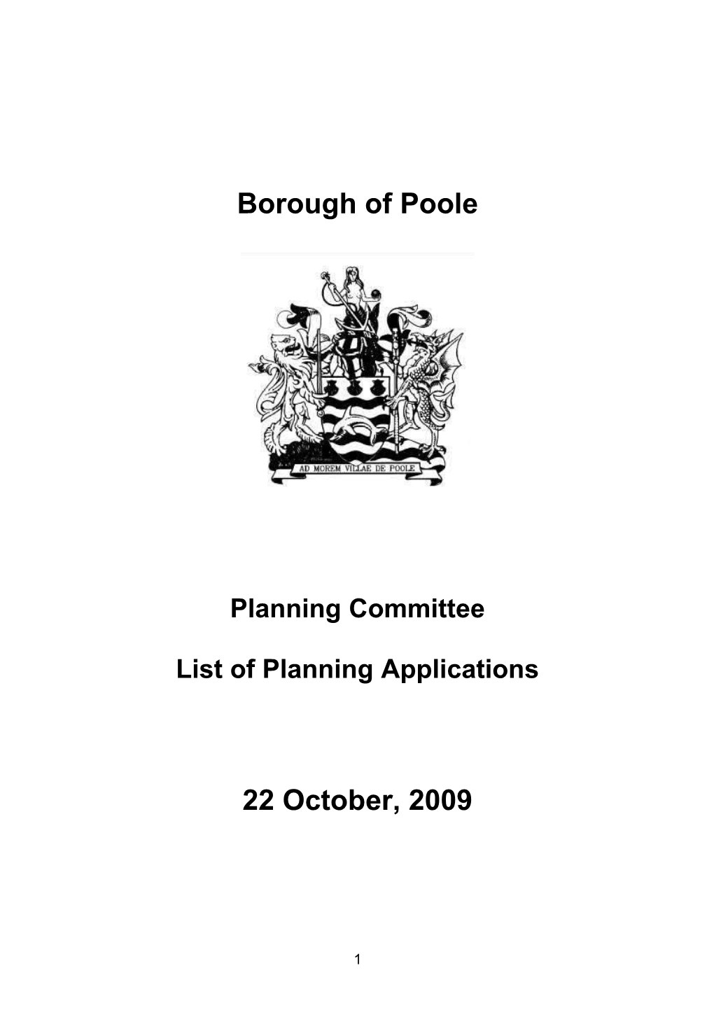 Borough of Poole s1