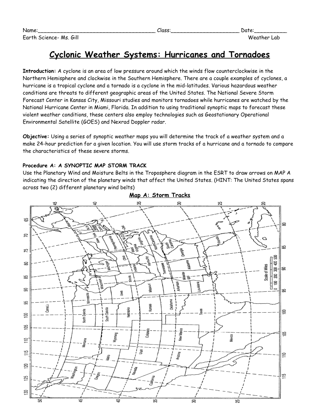 Cyclonic Weather Systems: Hurricanes and Tornadoes