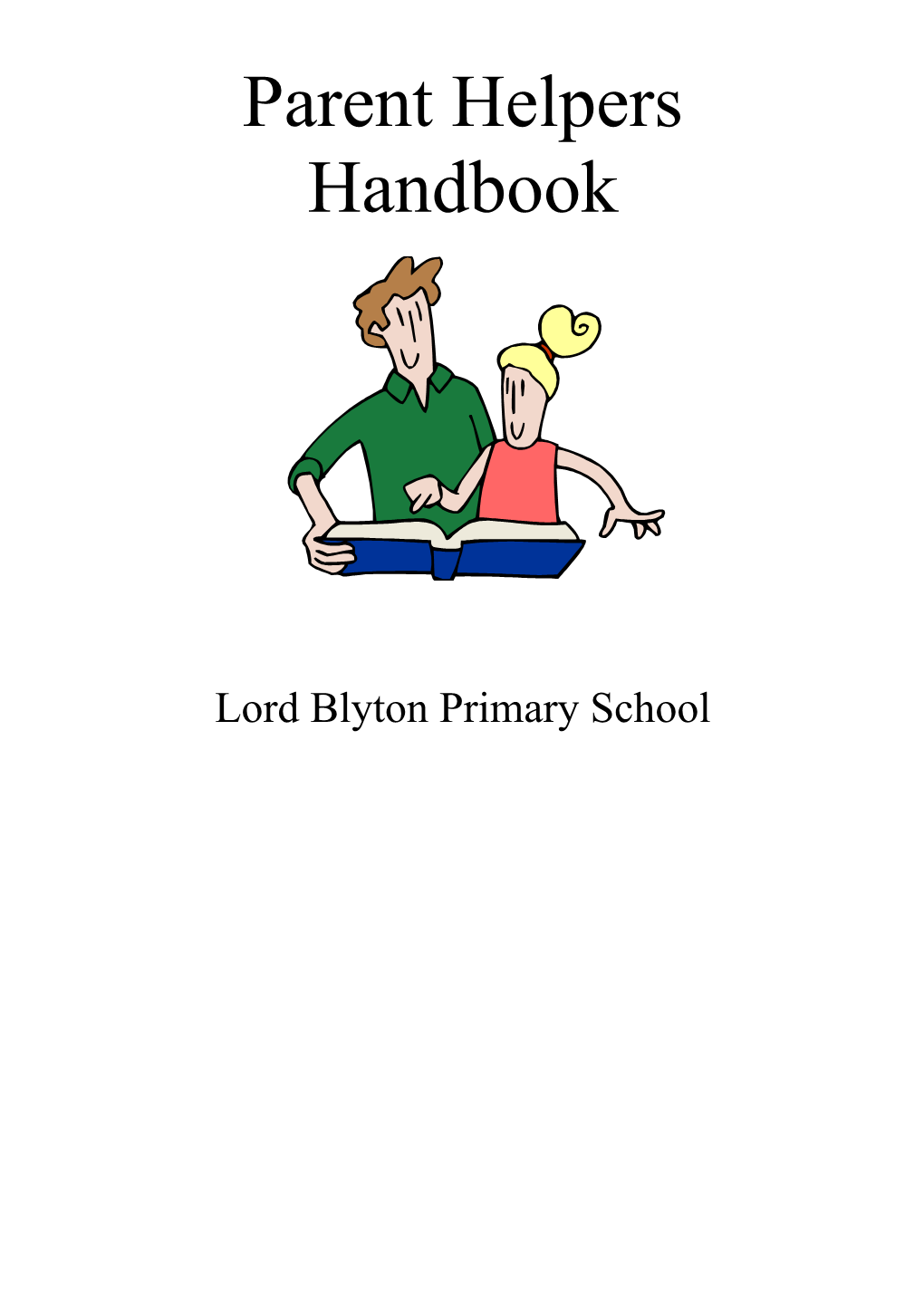 Parent Helpers Handbook