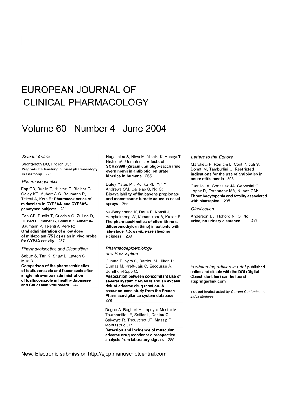 European Journal Of