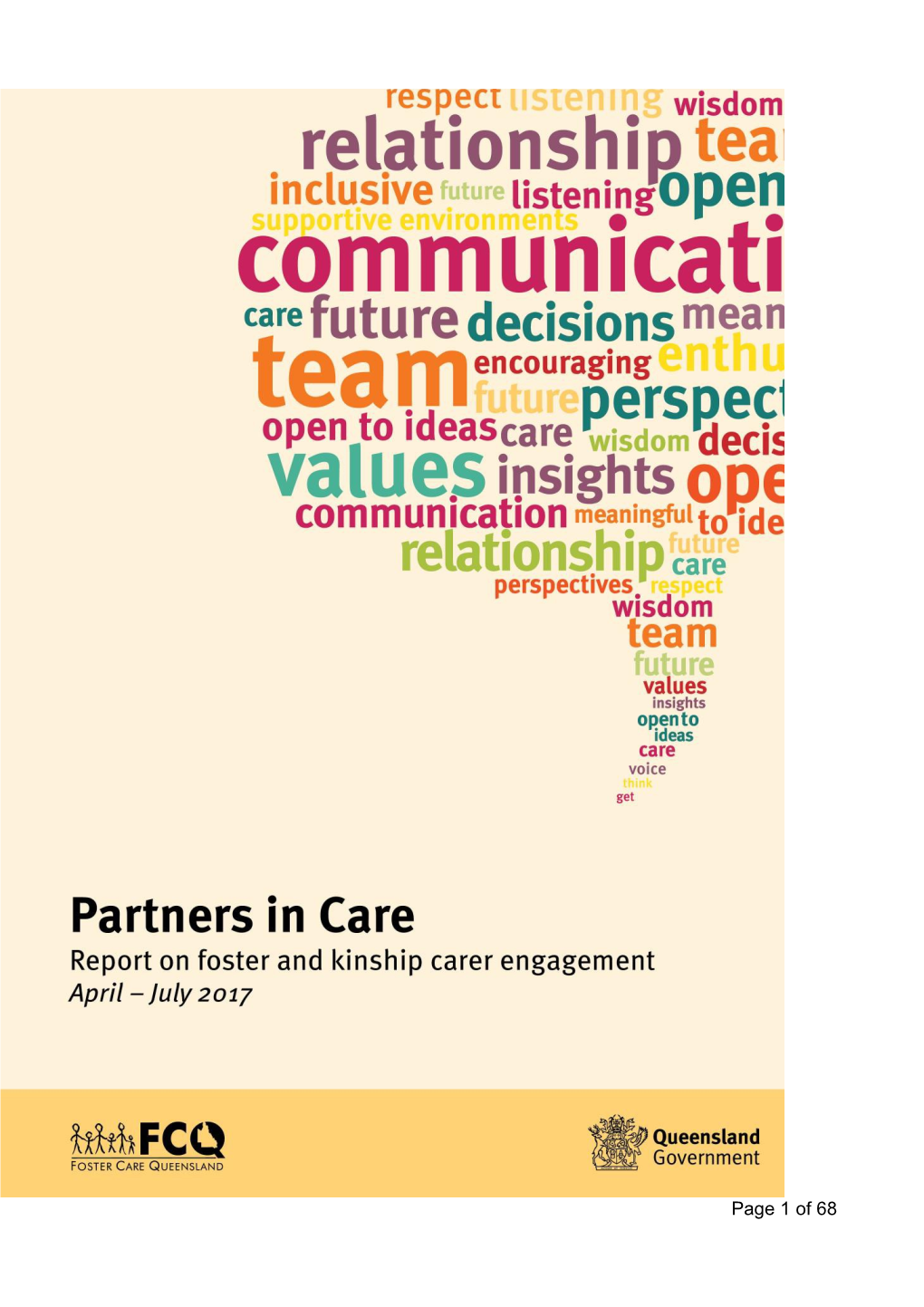 Partners in Care Final Engagement Report