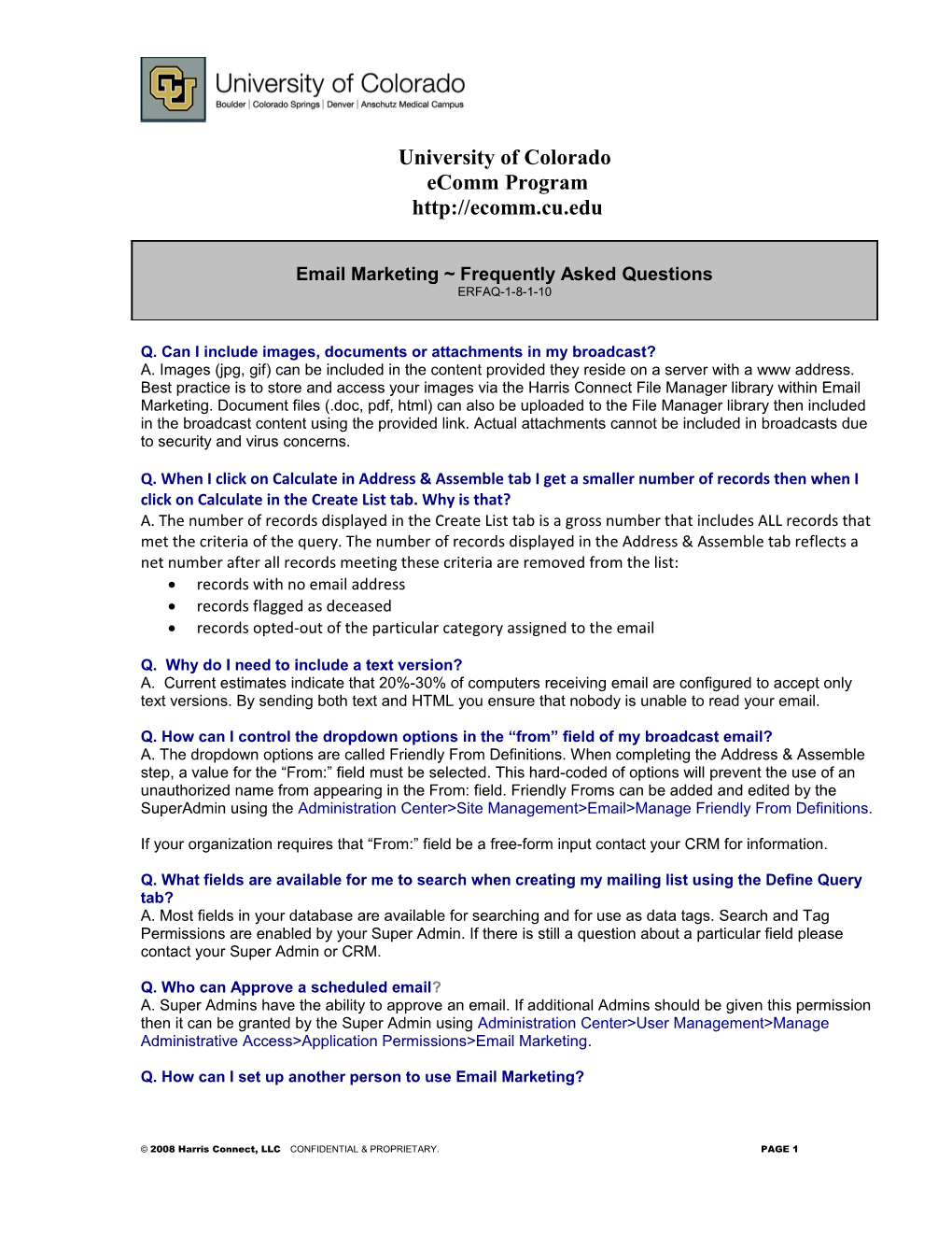 Email Marketing Faqs