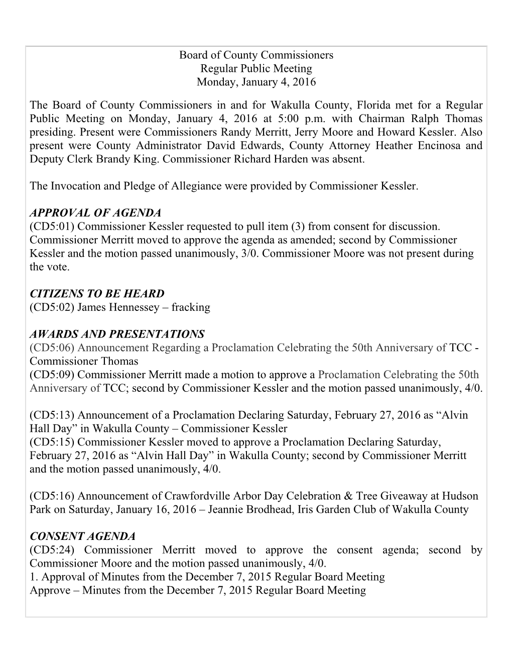 Board of County Commissioners s10