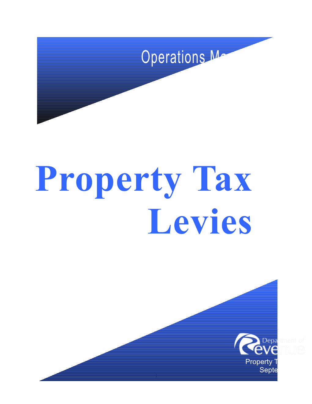 Property Tax Levy Manual
