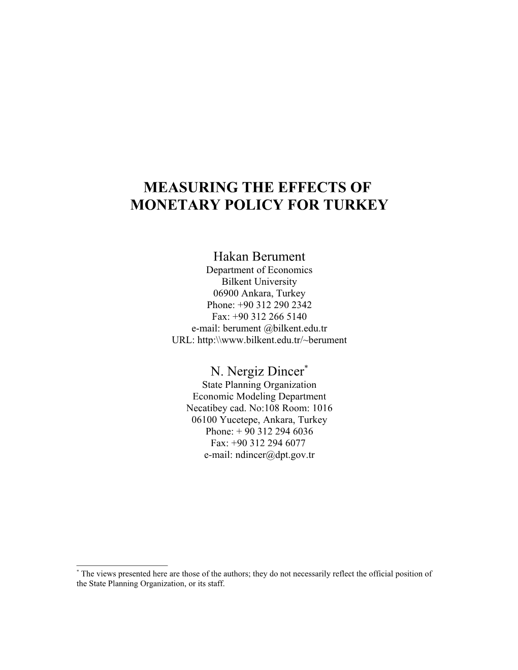 Now We Will Elaborate on Whether the Estimated Impulse Responses to Monetary Policy Shocks